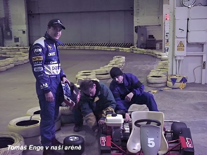 Tomáš Enge na Motokáry Praha